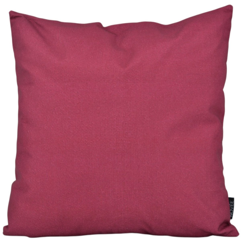 NOVÉE Sierkussen nila burgundy outdoor | 45x45 cm | katoen/polyester