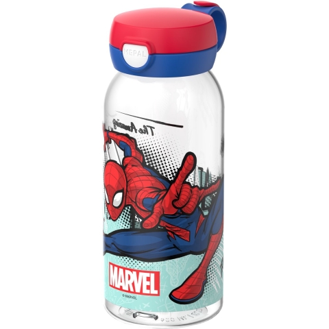 Drinkfles Flipdop Campus 600 ML Spiderman