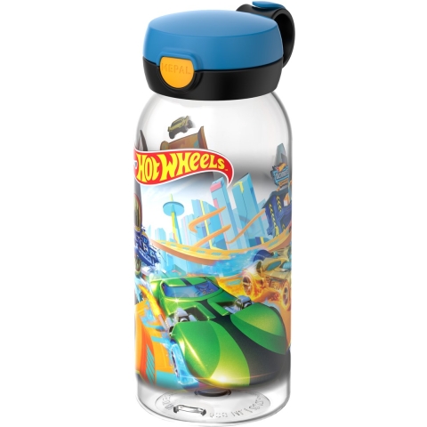 Drinkfles Flipdop Campus 600 ML Hot Wheels
