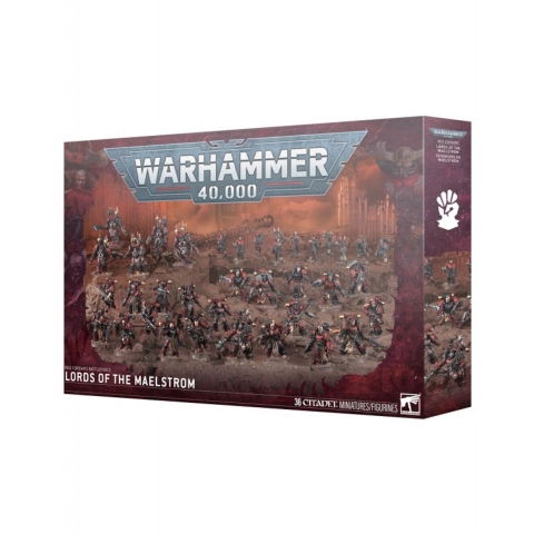 Beeldjes Games Workshop Warhammer 40k - Battleforce Red Corsairs : Seigneurs du Maelstrom