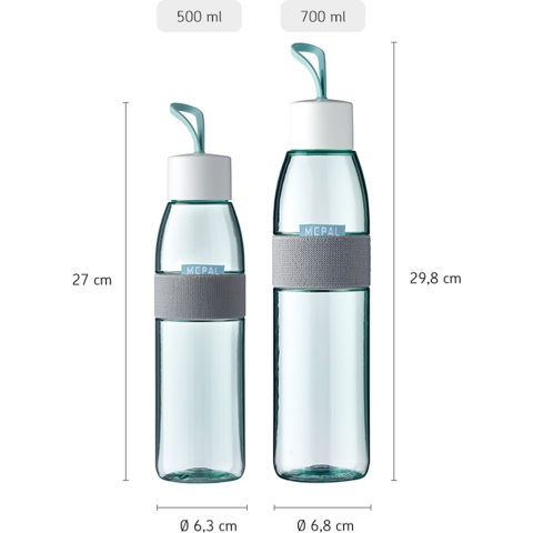 Mepal waterfles Ellipse 500ml vivid blue