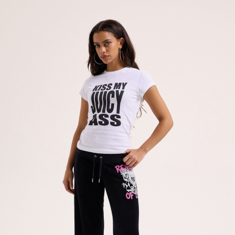 Juicy Couture Kiss my juicy hilton tshirt