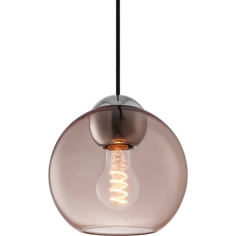 BUBBLES hanglamp, rosé, Ø 18 cm, glas, E27 Halo Design - Woonkamer - Designer - 1 lamp