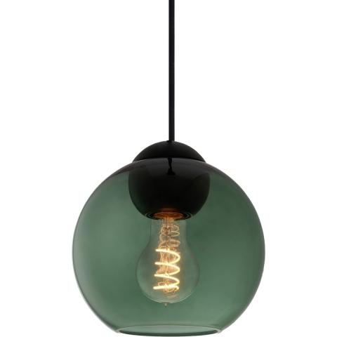 BUBBLES hanglamp, groen, Ø 18 cm, glas, E27 Halo Design - Woonkamer - Designer - 1 lamp
