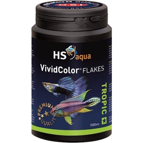 Hs aqua vivid color flakes 1000 ml Smulders - Smulders