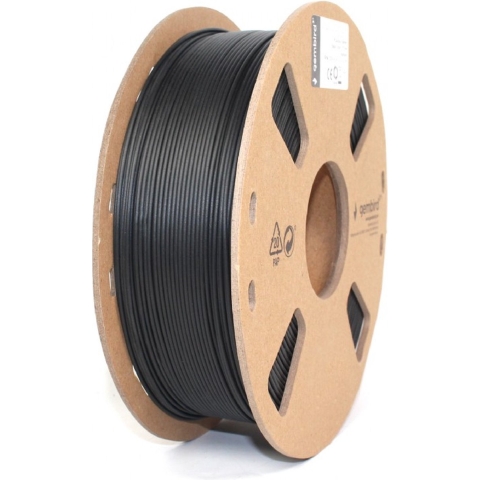 Gembird 3DP-PLA+1.75-02-BK 3D-printmateriaal Polymelkzuur Zwart 1 kg