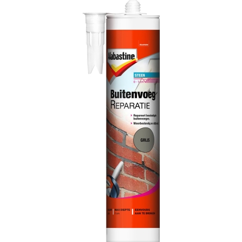 Buitenvoeg reparatie 310 ml Alabastine - Alabastine