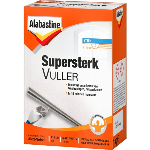 Supersterkvuller 1 kg Alabastine - Alabastine