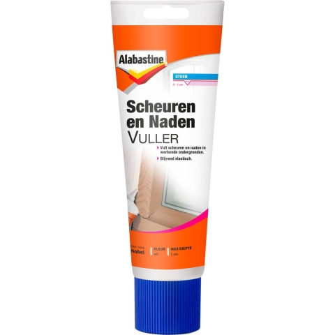 Scheuren&naden vuller tube 330 gram Alabastine - Alabastine
