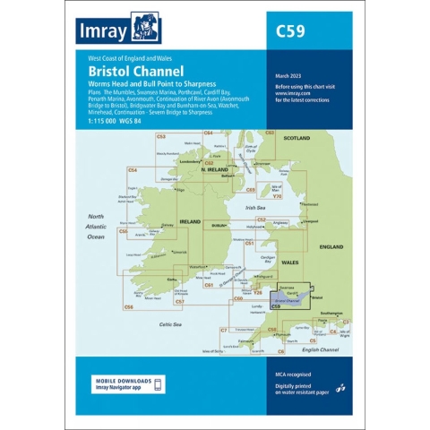 Imray C59 Bristol Channel