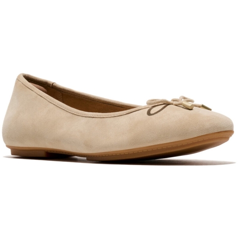 FitFlop Delicato bow suede ballet flats