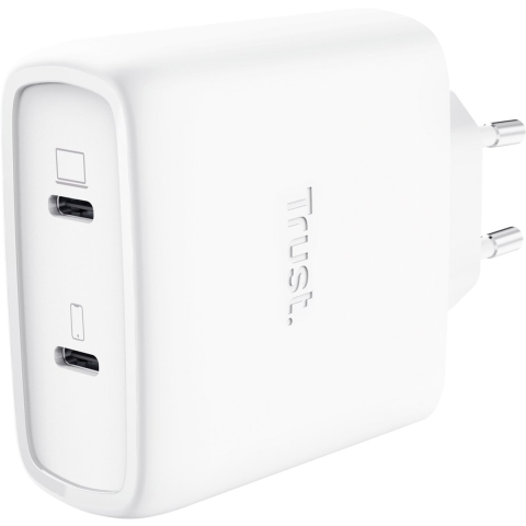 Trust USB-oplader 65 W Wit
