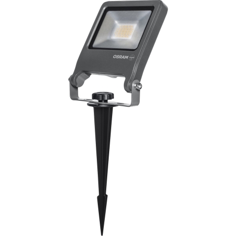 OSRAM 4099854585852 ENDURA® Garden Flood Spike 20W 3000K LED-tuinspot LED-module LED vast ingebouwd 20 W Donkergrijs