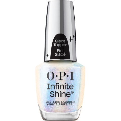 OPI Infinite Shine Gel-like Lacquer Glaze Topper 15ml Holo And Behold