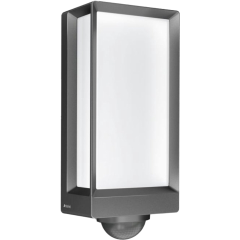 L42 SC Smart Sensor-buitenwandlamp antraciet L 42 SC Bluetooth STEINEL - Metaal - Hoekig