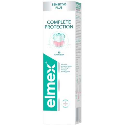 6x Elmex Tandpasta Sensitive Plus Complete Protection 75 ml