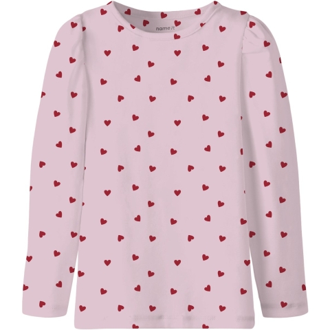 Name It Blouse - NmfHeart - Wieg Roze - Name It - 2 jaar (92) - Shirts