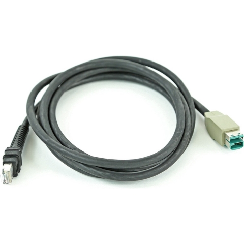 Zebra CBA-U43-S07ZAR - USB kabel - Powered - Zwart