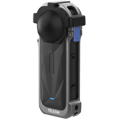 Telesin metalen cage voor Insta360 X5 met lens cover