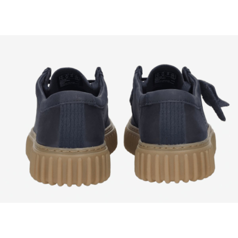 Clarks Blauwe Leren Heren Classic Schoen
