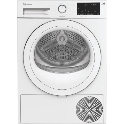 Bauknecht Bt84dwws - Warmtepompdroger - 8 kg - 64 dB - Energieklasse D - Wit