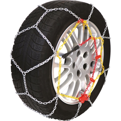 Carpoint KNS-60 - Sneeuwkettingen 9mm - Flexibel met autolock spanner (2 stuks)