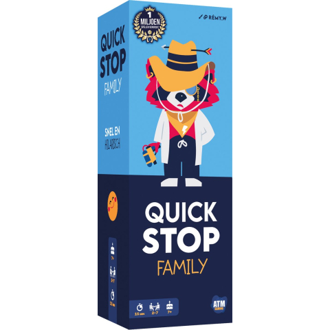 Quick Stop Family (NL) -  Reactiespel|Taalspel
