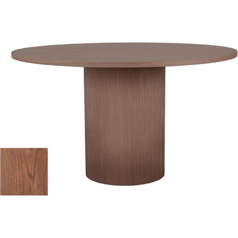 Label51 Eetkamertafel oliva walnoot eiken 130 cm rond