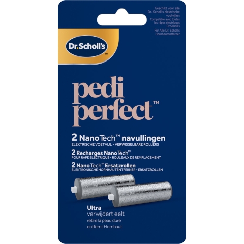 Scholl Velvet Smooth Elektronische Voetvijl Blauw | 1 stuk