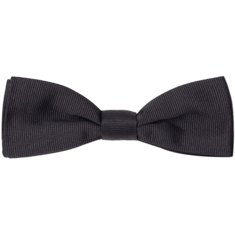 Dolce & Gabbana Zwarte Zijden Vlinderdas