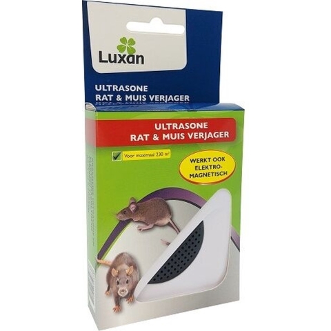 Ultrasone rat & muis verjager 230 m2 Luxan - Luxan