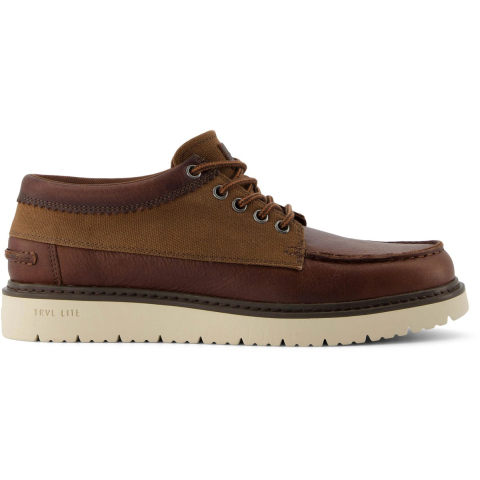 TOMS TRVL Lite Forrest Leer Heren Bruin Veterschoenen