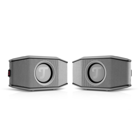 ROCKSTER GO 2 Stereo-Set Gray & Black
