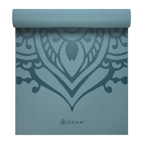 Gaiam Yoga Mat - 6 mm - Niagra