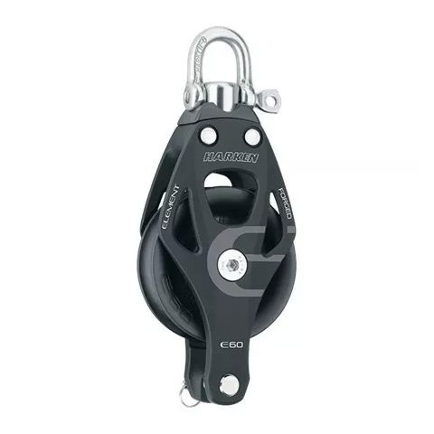 Harken 6291 1-schijfs 80mm Element blok met hondsvot