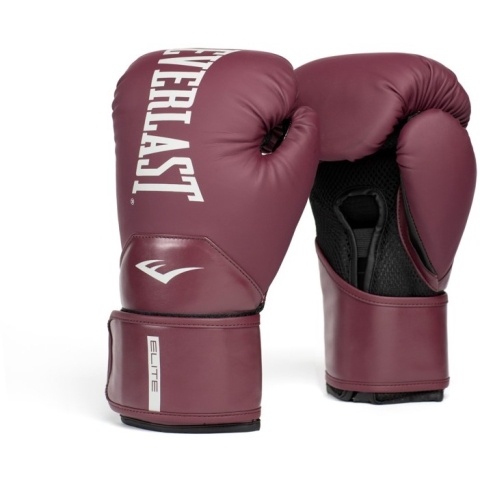 Everlast Elite 2 Bokshandschoenen - Bordeaux - 14 oz