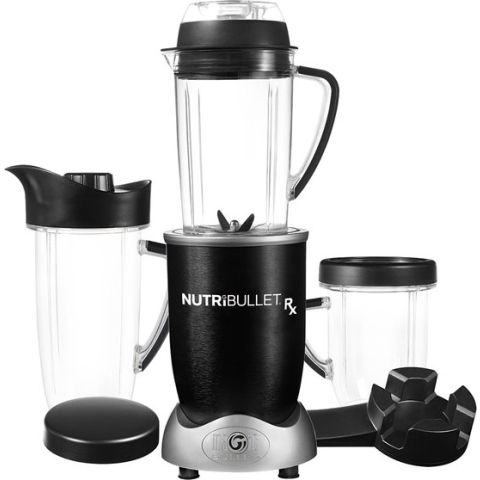 Nutribullet Rx Blender - Soepmaker - 1700 Watt - Warme en Koude bereidingen - 10-delig