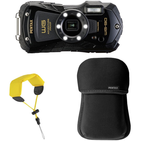 Pentax WG-90 Kit - Zwart |  | 0027075403109