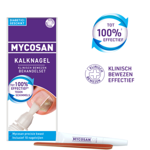 2x Mycosan Anti Kalknagel Behandelset 5 ml