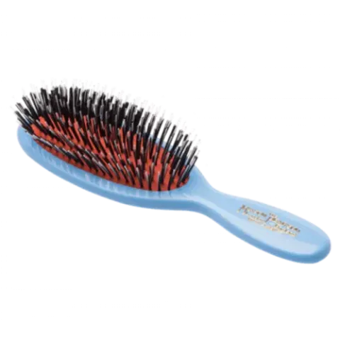 Mason Pearson BN4 Pocket Bristle & Nylon Blauw