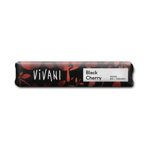 18x Vivani Chocolate To Go Dark & Cherry Vegan 35 gr