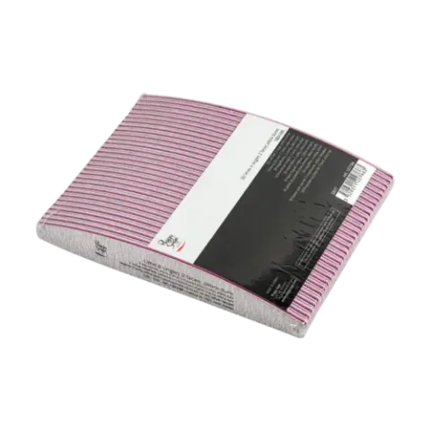 Peggy Sage Halfmoon 2-zijdige Nagelvijl 100/100 - Zebra - 30pcs