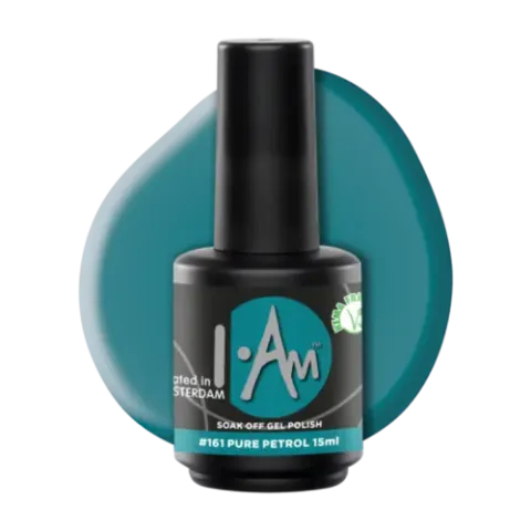 I.Am Soak Off Gel Polish 15ml #161 Pure Petrol