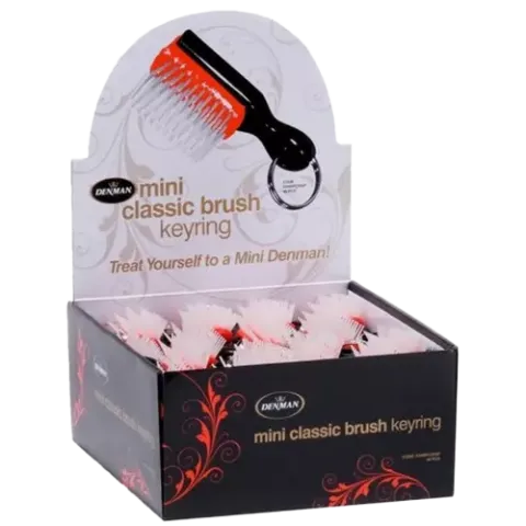 Denman Mini Keyring Display 48st