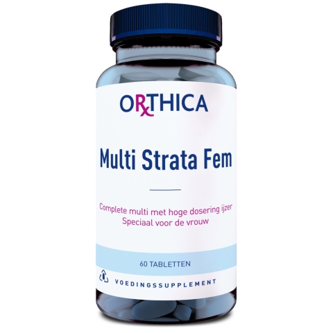 2x Orthica Multi Strata Fem 60 tabletten