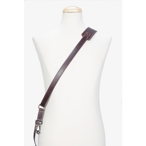 Bronkey Tokyo #602 - Brown sling leather strap - Large |  | 8437020327381