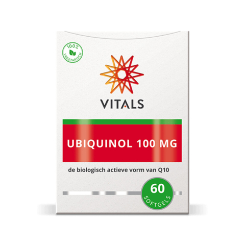 2x Vitals Ubiquinol 100mg 60 capsules