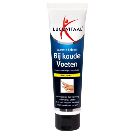 3x Lucovitaal Voeten Warmte Balsem 75 ml