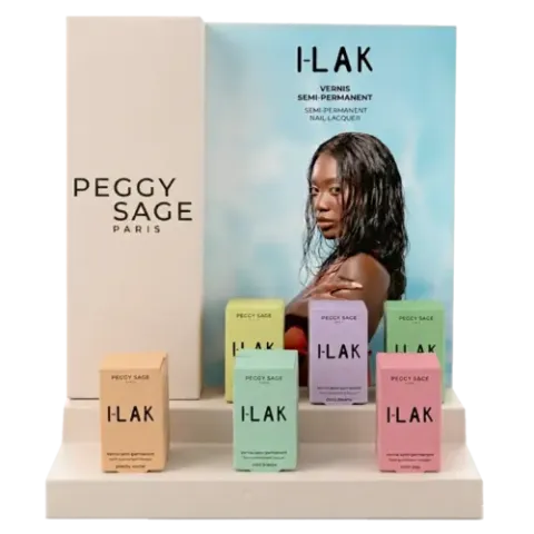 Peggy Sage I-Lak Semi-permanent Lacquer Mini Summer 2026 Display 6x5ml