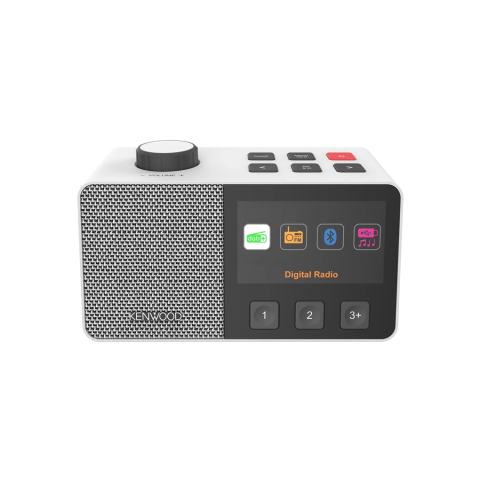 Kenwood CR-M70DAB-W Compacte Senioren radio Stereo / FM/DAB/BT/ASA wit